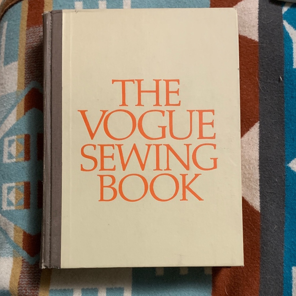 1970 First edition hardcover book “The Vogue Sewing Book”